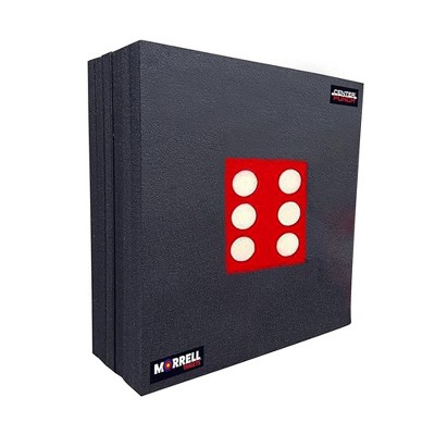 Morrell Targets Center Punch Foam Frame with High Roller Insert, Black/Red