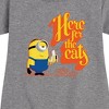 - Despicable Me Minions - Only Here For The Eats Graphic Short Sleeve Fleece Dress - 2 of 4