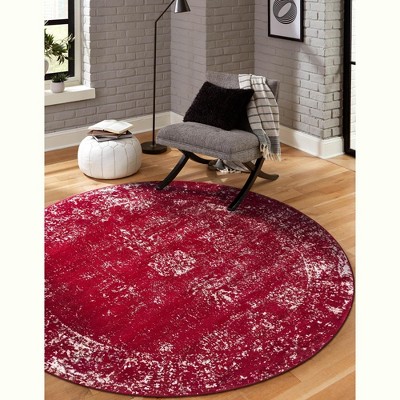 Unique Loom Sofia Casino Floral Indoor Woven Area Rug