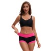 INSPIRE CHIC Women's High Waisted Loose Classic Full Coverage Briefs Breathable Cotton Ladies Panties 3 Packs - 4 of 4