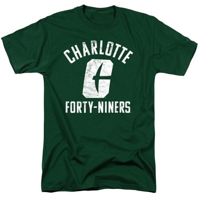 Men's University of North Carolina at Charlotte Official Forty Niners Logo T-Shirt
