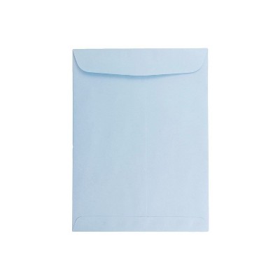 JAM Paper 6 x 9 Open End Catalog Envelopes Baby Blue 100/Pack (1285578)