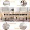 Lyngins Mid Century Chenille/Teddy Arm Accent Chair for Bedroom,Lounge Reading Chair for Living Room,Apartment - 2 of 3