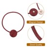 Unique Bargains Hand Woven Decorative Magnetic Design Curtain Holdback 4 Pcs - 3 of 4