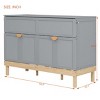 Modern Queen-Size Murphy Bed with Space-Saving Foldable Design, Bed Frame for Studio Apartments or Compact Bedrooms – The Pop Home - 4 of 4