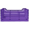 OnDisplay Stackable Folding Desk/Beauty/Closet Storage Crate - 4 of 4