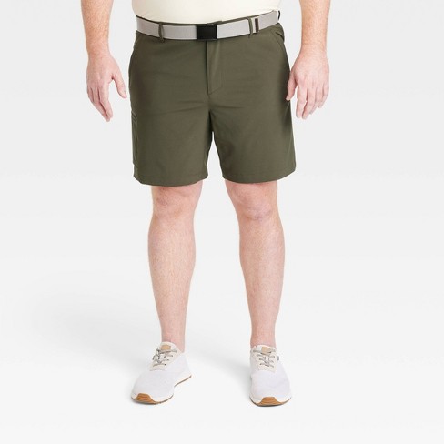 Men's Big Cargo Golf Shorts 8 - All In Motion™ Olive Green 50 : Target