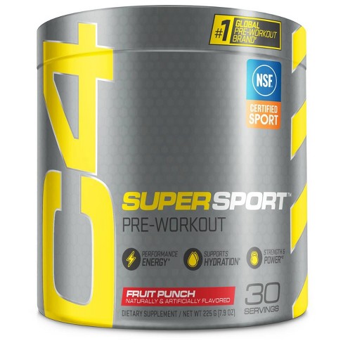 Cellucor C4 Super Sport Nutritional Shake - Fruit Punch - 7.9oz : Target