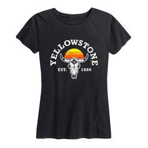 Women's - Yellowstone - Official Yellowstone Merchandise Short Sleeve Graphic T-Shirt - 1 of 4