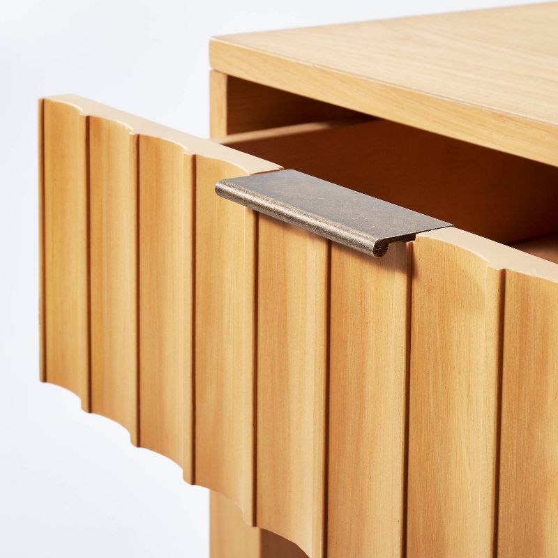 Thousand Oaks Wood Scalloped Desk - Threshold™ designed with Studio McGee, 5 of 13