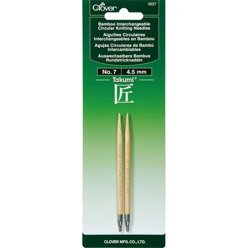 Clover 16 Bamboo Circular Knitting Needles - Size 3
