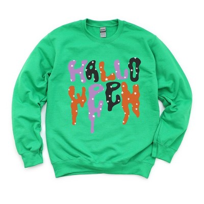 Simply Sage Market Women's Graphic Sweatshirt Dripping Halloween Stars
