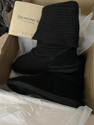 Bearpaw knit hot sale boots kohls