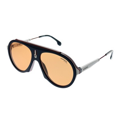 Carrera  8RU W7 Unisex Aviator Polarized Sunglasses Blue Red White Orange 57mm
