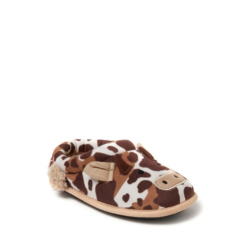 Dearfoam animal print slippers hot sale