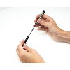 Zebra 4ct Gel Pens 0.7mm G-301 Stainless Steel Black: Contoured Grip, Low-Odor, Liquid Ink, Zebra Brand - 3 of 4