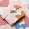 Owlivia Organic Cotton Baby Long Sleeve Pajama Sets, Girl's 2Pc Sleepwear - Colorful Heart - 3 of 4