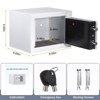 Unique Bargains Home Office Business Fireproof with Electronic Digital Keypad Key Security Small Safe Box 1 Pc - 2 of 4