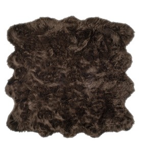 Luxe Gordon Faux Sheepskin Octo Rug | 6'x6' - 1 of 4