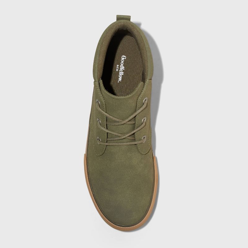 Men&#39;s Dax Mid-Top Sneakers - Goodfellow &#38; Co&#8482; Olive Green 11, 3 of 4