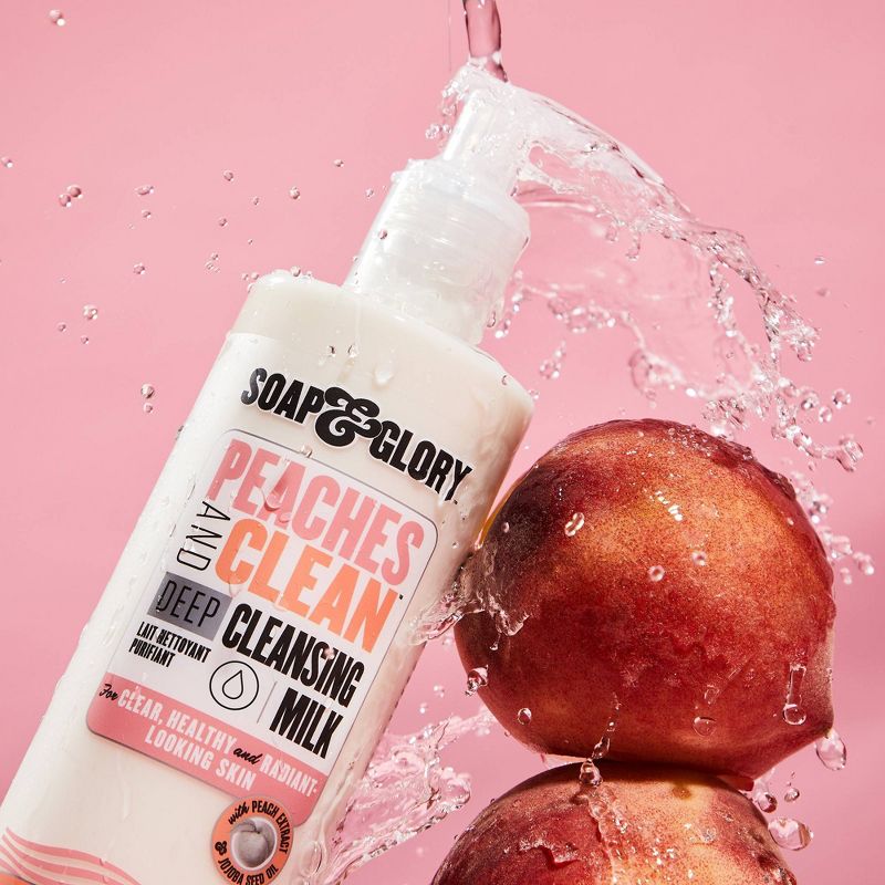 Soap &#38; Glory Peaches &#38; Clean Deep Cleansing Milk - 11.8 fl oz, 6 of 12