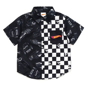 Hot Wheels Button Down Dress Shirt Toddler Sizes (2T - 14-16) - 1 of 4