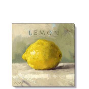 Sullivans Darren Gygi Lemon Canvas, Museum Quality Giclee Print, Gallery Wrapped, Handcrafted in USA