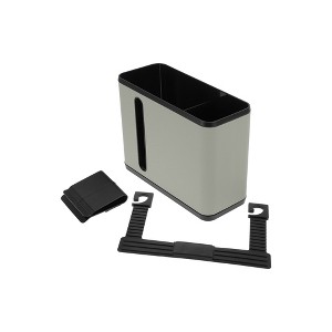 Unique Bargains Car Trash Can Hanging Front Rear Seats 1 Pc - 1 of 4