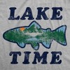 Mens Funny T Shirts Lake Time Sarcastic Vacation Graphic Novelty Tee For Men - Crazy Dog Men's T Shirt For Campers - 2 of 4