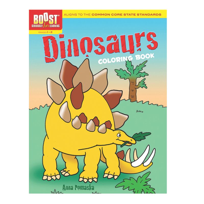 BOOST Dinosaurs Coloring Book, Pack of 6, 2 of 4