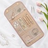 PAVILIA Travel Jewelry Case Organizer, Foldable Roll Bag, Small Pouch Wallet for Earrings Rings Necklaces Bracelets Packing Accessories - 2 of 4