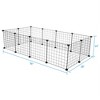 1 Set of Iron Wire 12 Pieces of Iron Mesh Pet Pen, Small Animal Cage Indoor Portable Wire Paddock Small Animal Pen - 3 of 4
