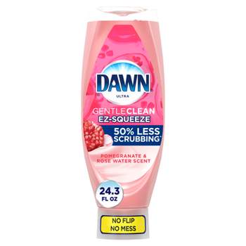 Dawn Pomegranate & Rose Water Gentle Clean EZ-Squeeze Dishwashing Liquid Dish Soap - 24.3 fl oz