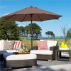 Yaheetech 9FT Outdoor Patio Umbrella with Crank and Push Button to Tilt - 2 of 4