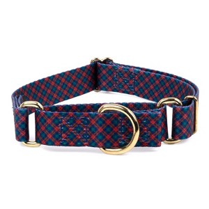 Country Brook Petz Martingale Dog Collar - Plaid and Argyle Collection - 1 of 4