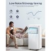ZAFRO 8,000 BTU Portable Air Conditioners, Air Conditioners for Room up to 350 Sq.ft, Portable for Home/Office/Dorms, White - 4 of 4