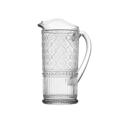 33oz Crystal Beverage Pitcher - Godinger Silver