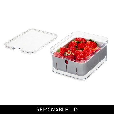Berry Bin with Removable Colander and Lid - Thumbnail 4