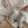 Alilang Women's Summer Ruffled Lace - Trim Ankle Socks 6Pk - 3 of 3
