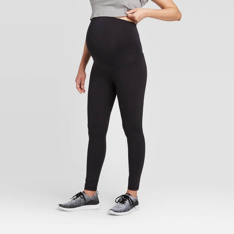 Over The Belly Active Maternity Leggings - Isabel Maternity by Ingrid & Isabel™, 3 of 11