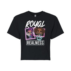 Women's - LOL Surprise! - Royal Realness Cropped Graphic T-Shirt - 1 of 4