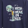 Boys' - SpongeBob SquarePants - Squidward Bed Long Sleeve Graphic T-Shirt - 2 of 4