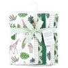 Hudson Baby Flannel Burp Cloth 7pk, Jungle, One Size - 2 of 4