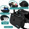 PetAmi Dog Backpack, Saddle Bag For Dogs to Wear, Harness Reflective Safety Side Pockets, Hiking Camping Vest Pack for Travel - 3 of 4