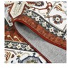Area Rug - Washable Vintage Rugs for Living Room, Non-Slip Low Pile Soft Rugs with Rubber Backing, Carpet for Dining Room - 3 of 4