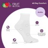 Fruit of the Loom Women's Cushioned 6pk Ankle Athletic Socks 4-10 - 4 of 4