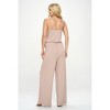 WEST K Women's Bridget Side Tie Strappy Wide Leg Jumpsuit w/ Pockets - 4 of 4