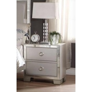NicBex Nightstand with Drawers,Side Table with Metal Handles and Elegant Finish,Modern Bedside Table for Bedroom,Living Room - 1 of 4