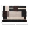 Storied Home Wool and Cotton Rug with Geometric Design and Fringe - 2 of 3