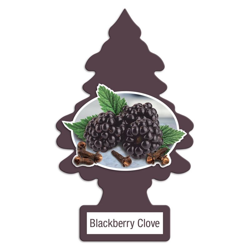 Little Trees 3pk Blackberry Clove Air Freshener, 3 of 5